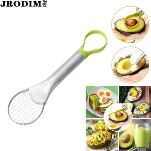 Fruit and Vegetable Tools Stainless Steel Avocado Cutter Slicer Peeler Knife Pitaya Kiwi Slicer Peeler Kitchen Gadget Accessorie