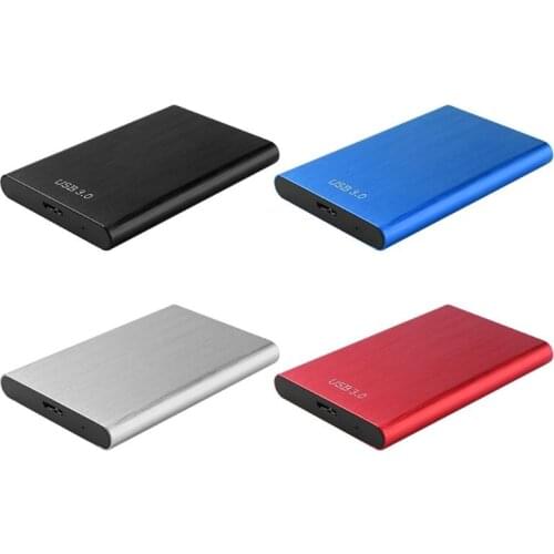 G32B 2.5in SATA Hard Disk Enclosure Box Aluminum Alloy Screw-free Tool-free Structure