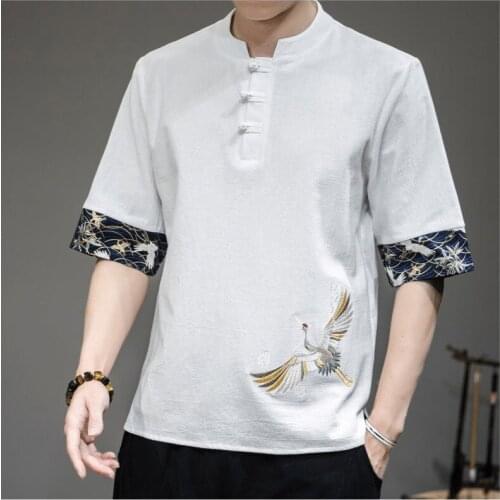 Men Japanese Streetwear Frog Button T Shirt 2021 Summer Mens Harajuku Black T Shirts Male White Korean Loose Tees Plus Size