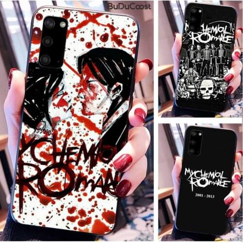 Riccu My Chemical Romance Phone Case For Samsung Galaxy S10 Plus S10E S6 S7 edge S8 S9 Plus S10lite S20 Plus S20