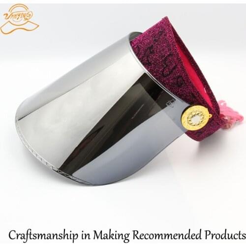 ZHHYING Hat women summer sunscreen sun visor sun outdoor trip wild cap Plastic Space Hat real uv sun hat wholesale