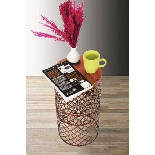 Modern Home Metal Modern Coffee table (250x480) Black Copper Patina coffe table