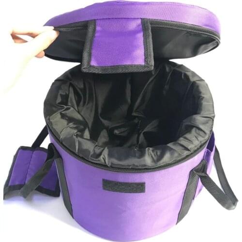 Free Carry Bag with 12"Chakra Frosted Quartz Crystal Singing Bowl and Mallet