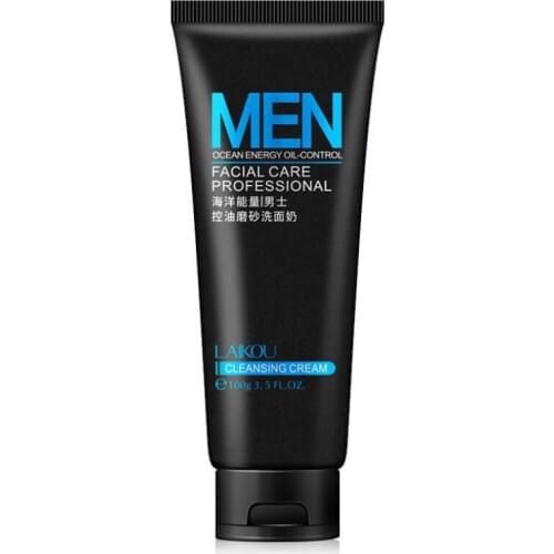 Men ocean energy oil-control facial care professionaOmegal algae extract glycerin Deep sea mineral Plant Scrub Factor