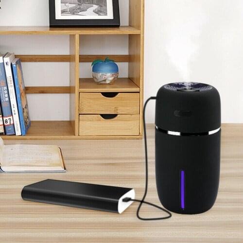 ELOOLE 200 ML USB Mini Ultrasonic Air Humidifier Water Supply Instrument Purifier Humidification Spray Mist For Home Car Office