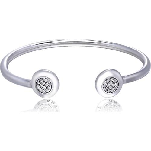 Ajax 925 Sterling Silver Womens Vintage Cuff Bracelets Female 2021 Trendy Luxury Brand Fine Jewelry