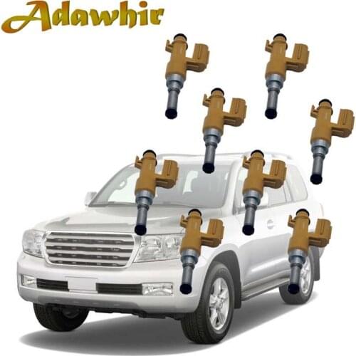 8 sztuk 23250-0S020 wtryskiwacz paliwa 23209-0S020 for 07-11 toyo-ta Tundra Sequoia Lexus GX460 4.6 5.7 23250-38040 23209-09150