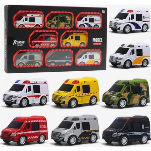 8Pcs Car Toys Miniature Collectible Alloy Simulation Car Model for Kids Kid Mini Cars Boy Toys Gift Diecasts Toy for Children