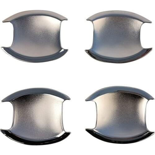 Automotive exterior door electroplating door bowl door bowl decoration stickers for Hyundai VERNA SOLARIS 2010 2011 2012 2013
