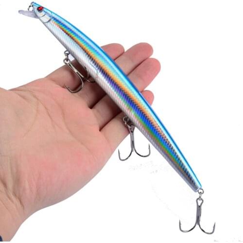 1PCS 5 Color Bionic laser Minnow Fishing Hard Bait18cm/24gArtificial Lure Isca Sea Wobblers Swim Baits Pesca Carp Fishing Tackle