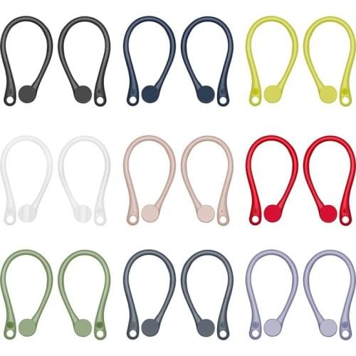 Anti-lost Holder Earphone Stand Strap For Apple Airpods 2 1 Wireless Headphone Mount Ear Hook Cap Earhook Earphone Accessories