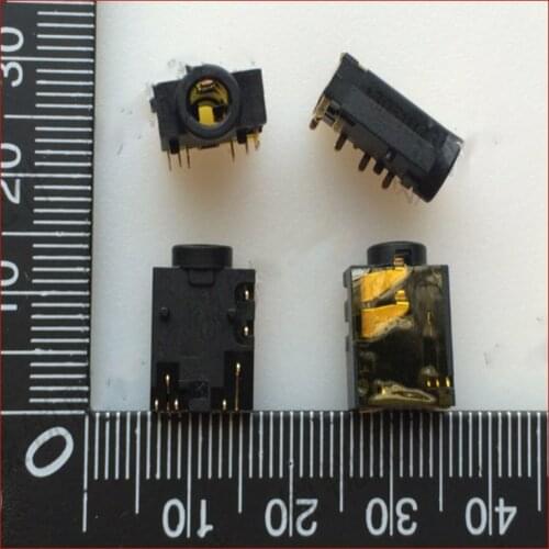 Laptop Audio Female Socket Port Headphone microphone jack connector for Lenovo S300 S400 G480 G580 G485 3.5mm
