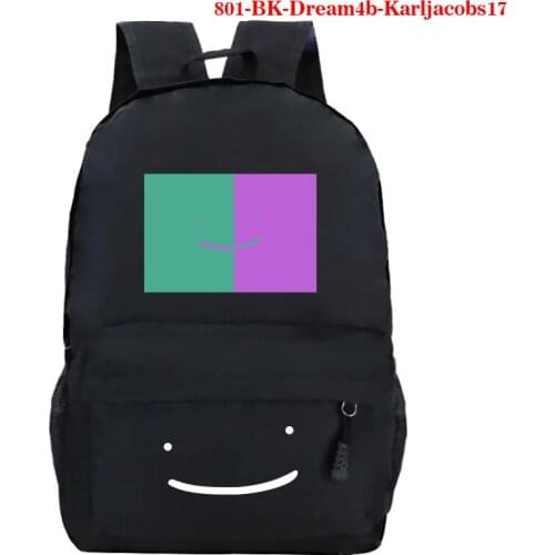 Hot Sale Dream Team Backpack Daily Backpack High Quality Backpack Karljacobs Print Student Boys Girls Daily Bag Fashion Bookbag