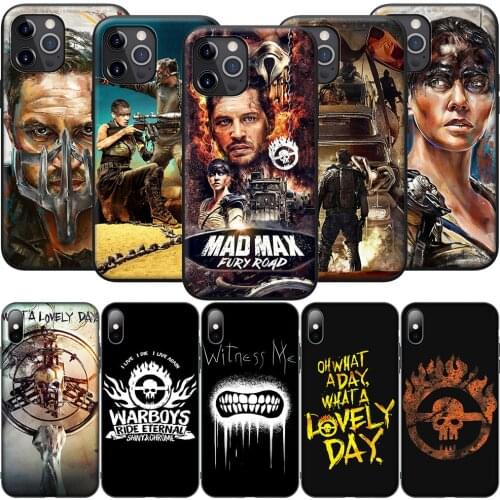 GX127 Mad Max Fury Road Silicone Soft Case for iPhone 12 Mini 11 Pro XS Max XR X 8 7 6 6S Plus 5 5S SE 2020