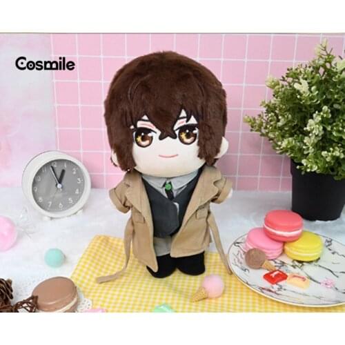 New Bungo Stray Dogs Ryunosuke Akutagawa Dazai Plush Doll Toy Ctuffed with Clothes Costume Be Cute Cospla Gift C MTS