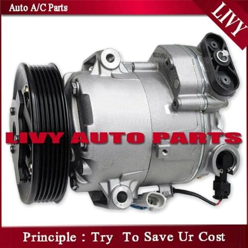CVC6 AC COMPRESSOR FOR Opel Astra J 1.4 Turbo 2009 2010 2011- Opel Meriva B 1.4L 2010 13250608 13271268 13395695 1618063 1618424