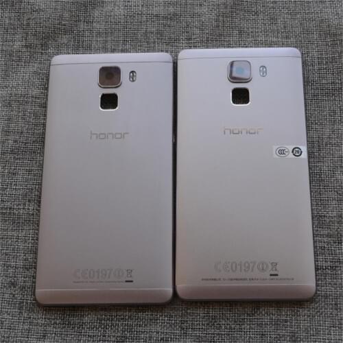 New original rear back Battery Door Back Cover Housing Case for Huawei Honor 7,gray color