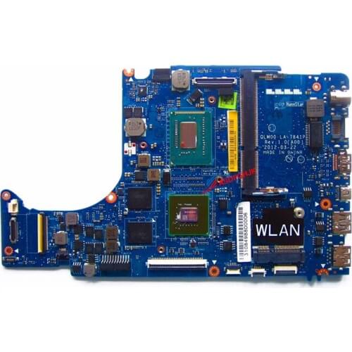 Original FOR Dell FOR XPS 14 L421X LAPTOP MOTHERBOARD WITH I5-3337U QLM00 LA-7841P K5W1D 0K5W1D CN-0K5W1D Test Free Shipping