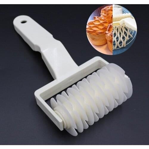Plastic Wire Mesh Cutter Pizza Roller Knife Wire Mesh Knife Baking Tool Wheel Dough Wire Mesh Knife Pizza Roller Mesh Cutter