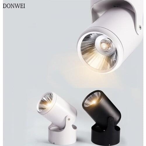 Surface Mounted LED Ceiling light 9W Rotating Ceiling lamps for kitchen Bedroom Living room Study Office Shop AC85-265V