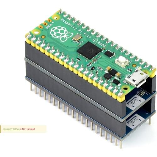 Waveshare Precision RTC Module for Raspberry Pi Pico, Onboard DS3231 Chip