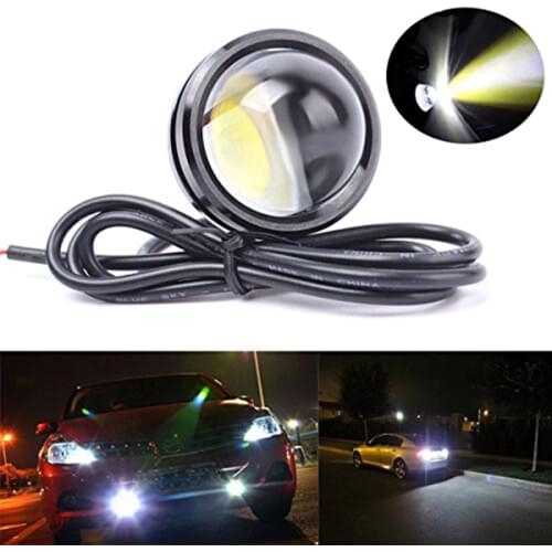 1X 15W 12V Super Bright White/Blue/Yellow LED Light Eagle Eye Daytime Running Light DRL Lights Waterproof Parking DC12V for Audi
