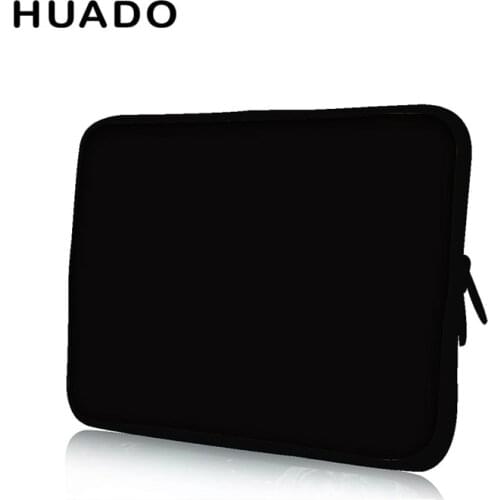 Pure black laptop sleeve 15" 15.6" notebook case cover 13" 17" 10" teblet case for macbook pro/xiaomi 13.3/ lenovo/asus/hp/dell