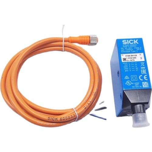 Original and new KT5W-2N1116 color mark sensor and cable light eye bag machine DC 10-30V NPN output made in Germany
