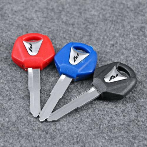 Motorcycle Blank Key Uncut Fit For Yamaha YZF R1 R6 FZ1 FZ6 Tmax500 TMAX 530 TMAX 560 XJR1300 XV250 MT01 MT03