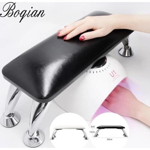 BQAN Nail Leather Hand Pillow Rest Manicure Tools Table Hand Cushion Pillow Holder Armrests Nail Art Stand Desk