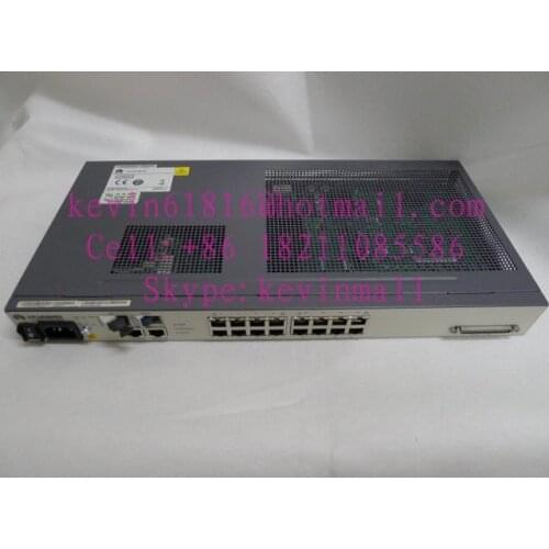 MA5620-16 fiber switch EPON terminal ONT with 16 ethernet and 16 voice ports. FiberCore