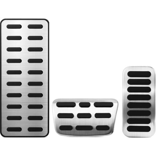 Stainless Steel Gas Fuel Brake Pedal Pads Cover AT For for Kia Forte Rio 2018 2019 Car Styling