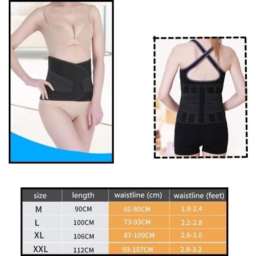 FIRECLUB Self-heating Waist Guard For Adults Home Daily Use Waist Support Belt Relax Tired Breathable Abdominal Slimming Belt