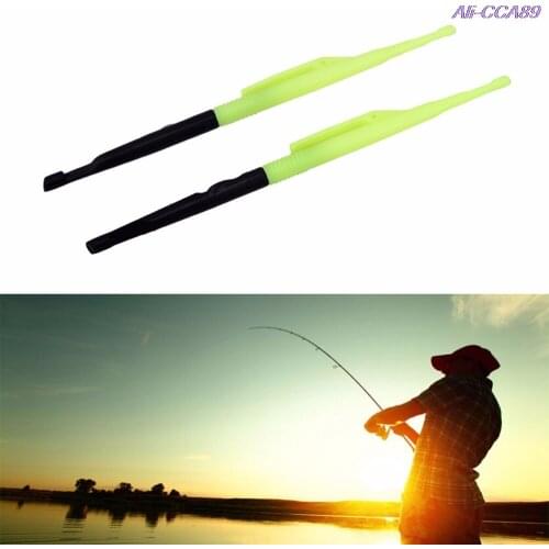 2Pcs 18cm 14g Fishing Tackle Hook Remover Disgorger Knot Picker Tyer Tier Fly Fishing Line Tool Fish Unhook Extractor Detacher