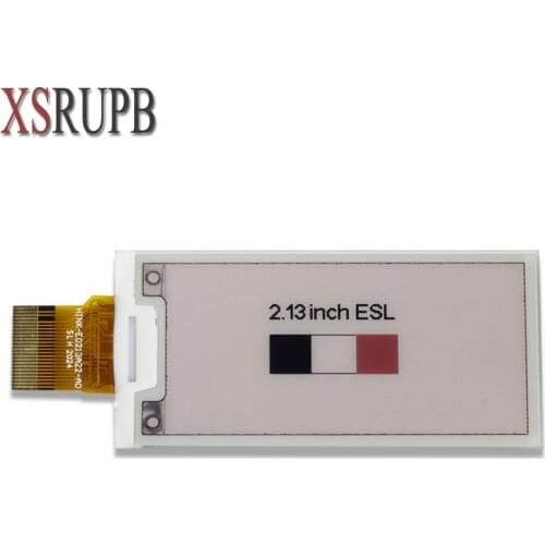 2.13inch 212x104 Tri-color eink display SPI interface epaper display Compatible with Arduino/Raspberry Pi 4b
