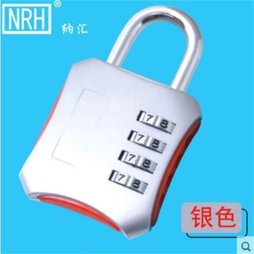 NRH9906 Password lock padlock luggage Cabinet lock anti-theft Zinc alloy lock body waterproof and anti rust