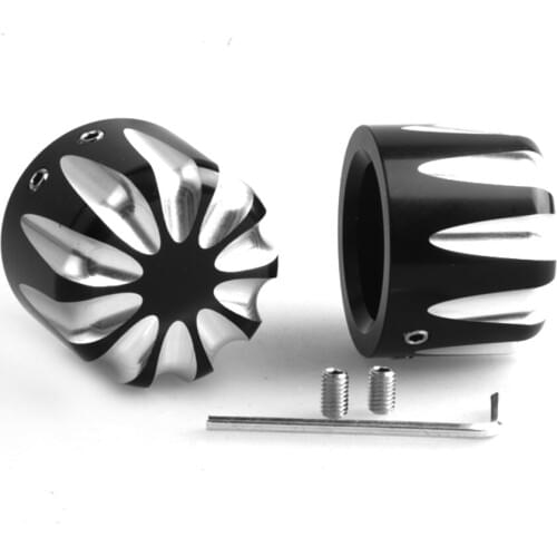 1 Pair Brand New Motorcycle CNC Aluminum Wheel Axle Cover & Bolts Fits Harley Touring Softail