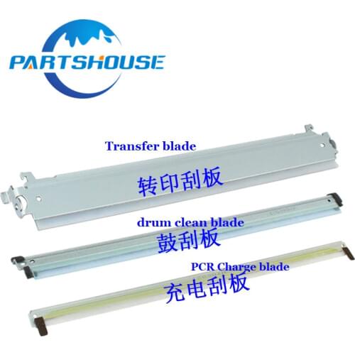 2Sets Drum Cleaning Blade/1pcs + PCR Charge Cleaning Blade/1pcs+Transfer Blade/1pcs for Ricoh MPC2800 C3300 C4000 C5000 Drum kit