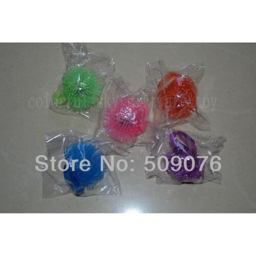 Free shipping 6pcs/lot led party finger light Flashing Colorful LED Light Up Bumpy Jelly Rubber Rings Finger Toys for Party