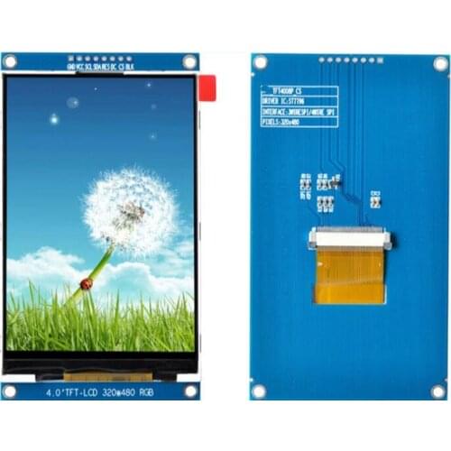 4.0 inch 8PIN SPI TFT LCD Color Screen with Adapter Board ST7796 Drive IC 320(RGB)*480