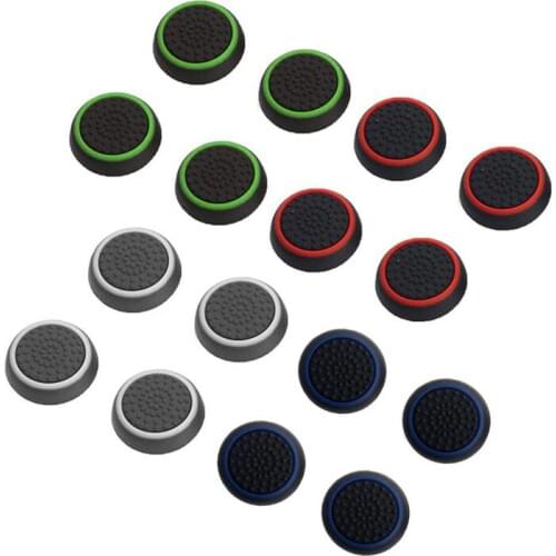 Thumbstick Grips Cap Joystick Cover Case For Sony PlayStation Dualshock 3/4 PS3 PS4 Xbox One 360 Nintend Switch Pro Controller