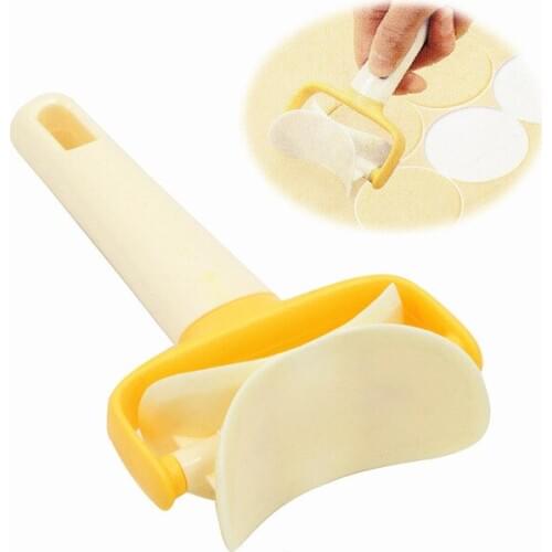 Fondant Cake Tools Plastic Icing Spatula Cookie Round Rolling Biscuit Cutting Pastry Blade Dough Circle Cutter