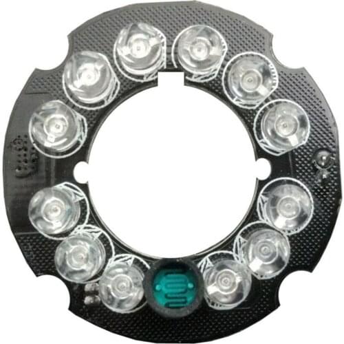 Baby Monitoring Camera Infrared Light Board 12 LED IR Illuminator Board For Home Security IP Camera