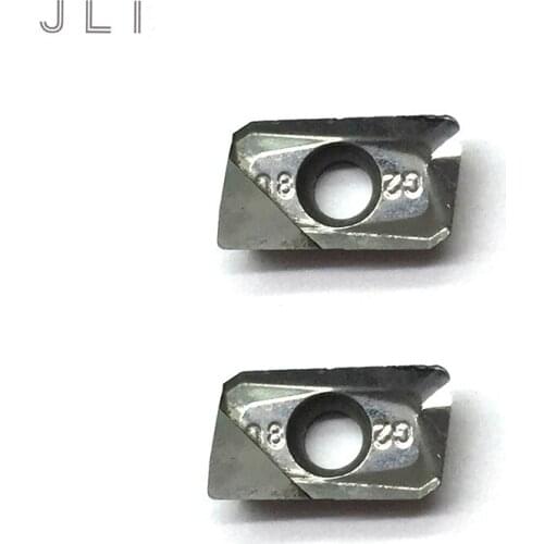 JLI 2pcs/set CNC Blade APKT1135 R0.4 PCD Cutter Diamond Lathe Tool Turning Tip Series Suitable for SVJCR SVVCN SVQCR SVUCR
