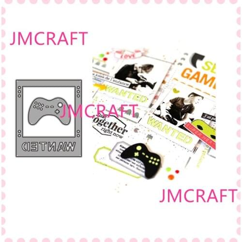 JMCRAFT 2021 New Smart Game Remote Metal Cutting Dies DIY Scrapbook Handmade Paper Craft Metal Steel Template Dies
