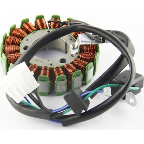 Motorcycle Stator Magneto Coil 18 Poles 12V Coil For Suzuki LTF250 Ozark 250 LTZ250 Quadsport Z250 32101-05G00