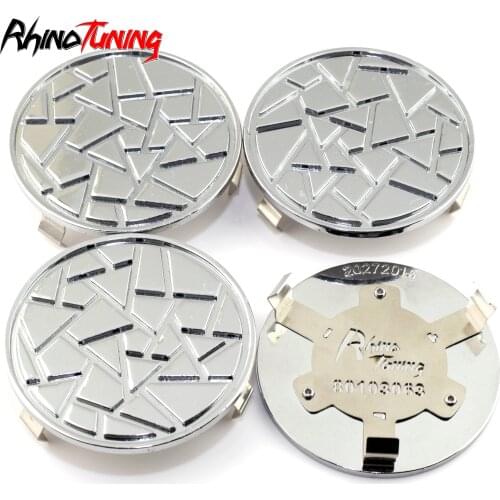 Car Wheel Hub Cover 4pcs 63mm 59mm Hub Metal Auto Accessories Clip Zinc Alloy Auto Hub Caps Center Universal
