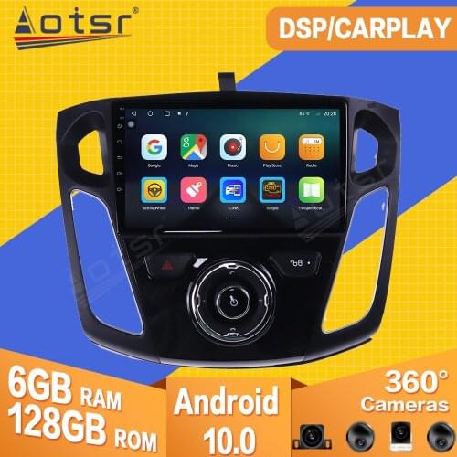 For Ford Focus 2012 2013 2014 2015 2016 2017 Android Car Tape Radio Recorder Video Player Navi GPS Carplay Multimedia Head Unit