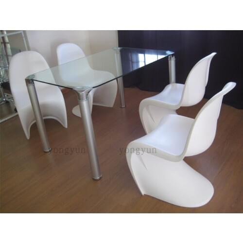 Dining Room Furniture plastic Modern dining chair Fashion restaurant Popular unique Minimalist modern Leisure dining chairs