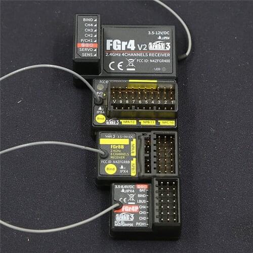 Mini Receiver FGr8B FGr12B Receptor NB4/PL18/FRM302 for FlySky FS 8ch 12ch Accessories